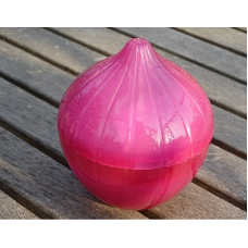 Giant plastic onion geocache
